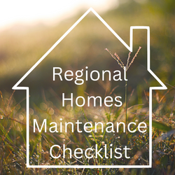 Regional homes maintenance checklist